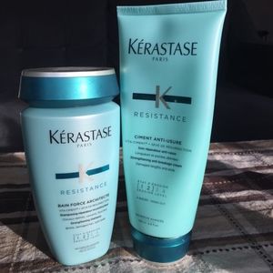 Kerastase Paris Resistance Shampoo and Conditioner